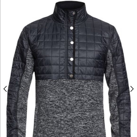 Quiksilver Mens Butter Hybrid Fleece Jacket